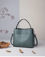 bbag 2021 newness high quality genuine cowhide leather womens handbag classic bucket shoulder bag crossbody bag