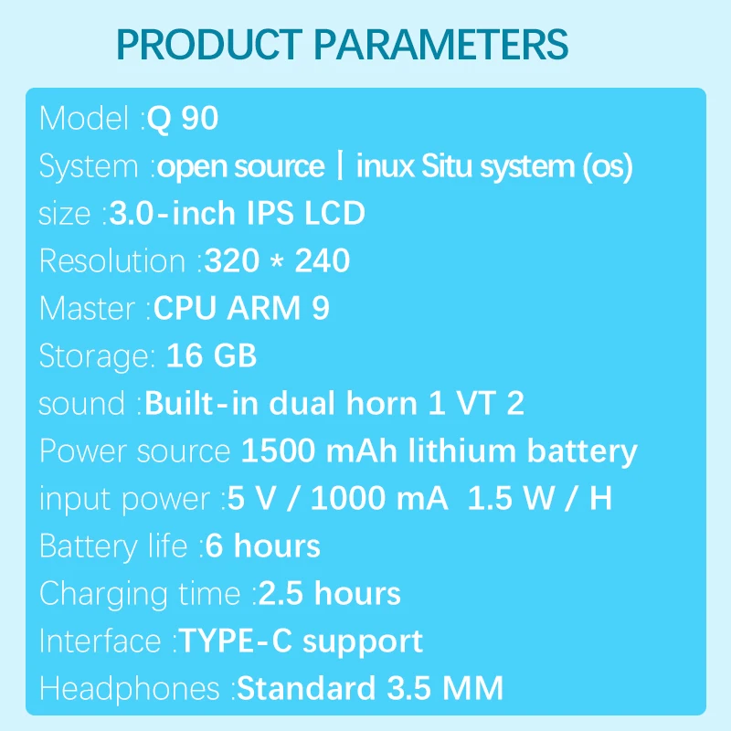 Портативная игровая консоль Data Frog в стиле ретро 3 дюймовый IPS экран двойная