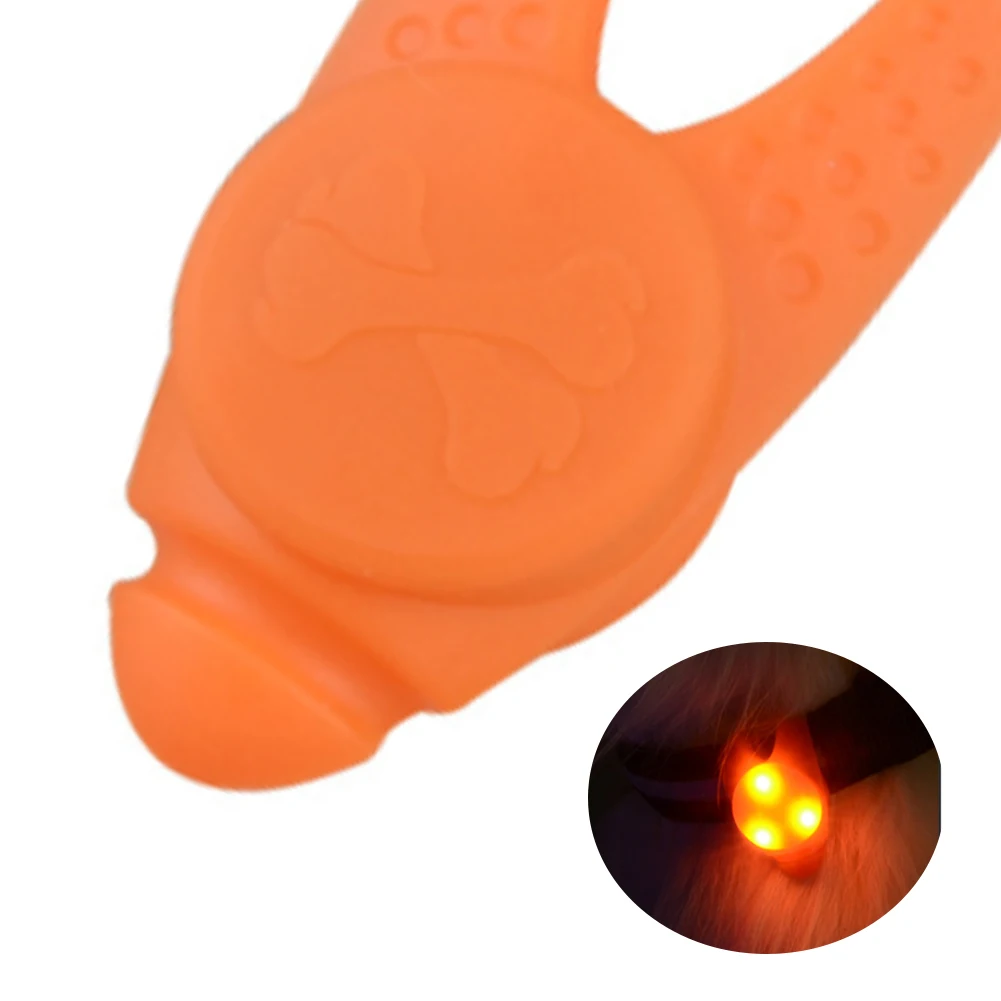 

Pet LED Safety Collars Pendant Necklace Flashing Glow Light Night Light Blinking Collar Pendant For Pet Dog Puppy Dropship