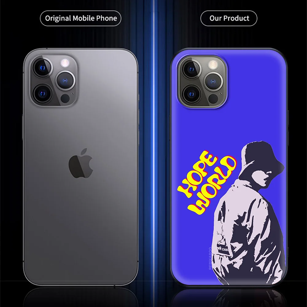 Чехол для телефона iPhone 13 12 11 Pro Max mini xs max xR x 8 7 plus SE бампер из ТПУ чехол смартфона Hope