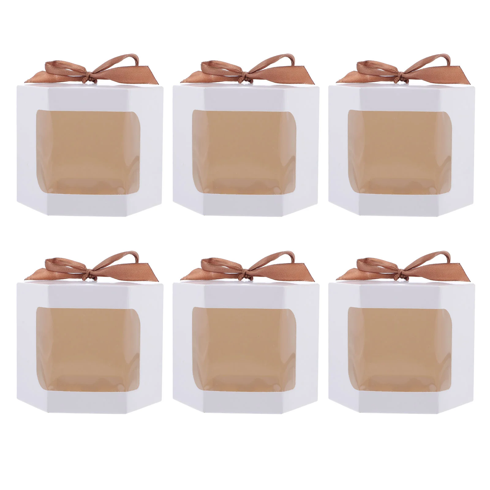

6pcs Valentine's Day Gift Box Exquisite Gift Cardboard Box Wedding Favor Box