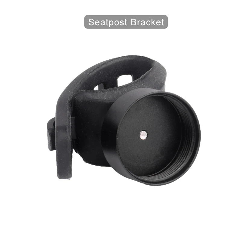 Seatpost Bracket Велосипедный 7 режимов задний светильник, визуПредупреждение, светодиодный подседельный штырь или седло, USB зарядка, задний фонарь - Цвет: Seatpost Bracket
