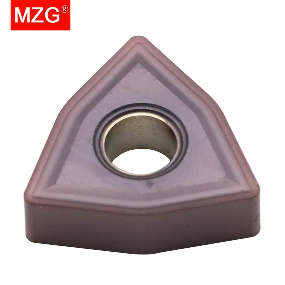 MZG 10 шт. WNMG MS ZM30 токарный станок с ЧПУ Запчасти 0804 подвергая механической