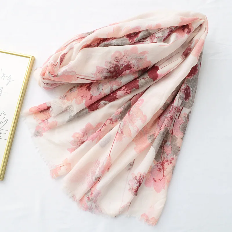 Грязный шарф ультра мягкий нежный путешествия Защита от солнца шаль пляжное