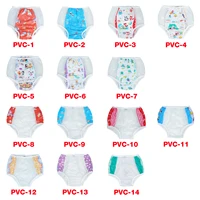2021abdl adult baby diapers pvc reusable diaper full printed pattern babies diapers panties onesize ddlg bebe washable diaper xl