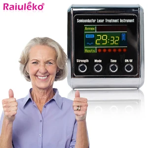 Диод 650 нм, лазерные часы для терапии, LLLT для ринита, диабета, гипертензии, тромбоза, лазерный инструмент для облучения холестерина