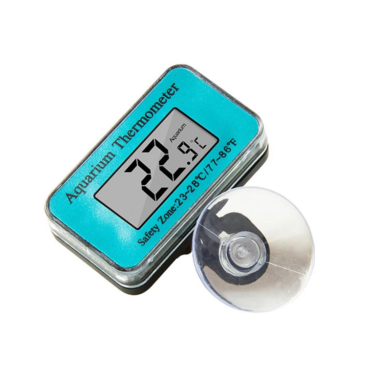 Waterproof Digital LCD Fish Tank Thermometer Underwater Temperature Monitor with Suction Cup 1pc |