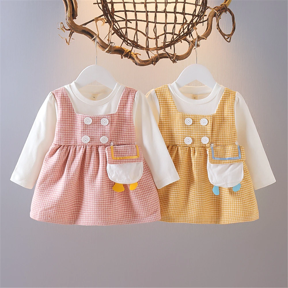 

Baby Girl Dress Spring Autumn Long Sleeve Dress For Toddle Baby Girl Princess Wedding Dress Girls Clothes Vestido Infantil