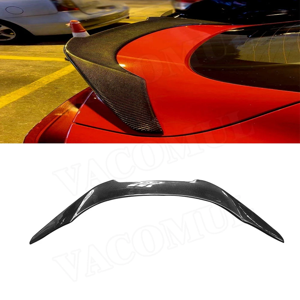 

Для Toyota Supra 2019 - 2020 углеродное волокно автомобиль спойлер заднего багажника, крыла губ покрыть Стеклопластик стайлинга автомобилей