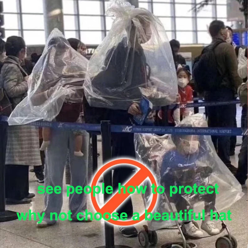 Защитная шапка со съемным пластиковым покрытием и защитой от гриппа 360