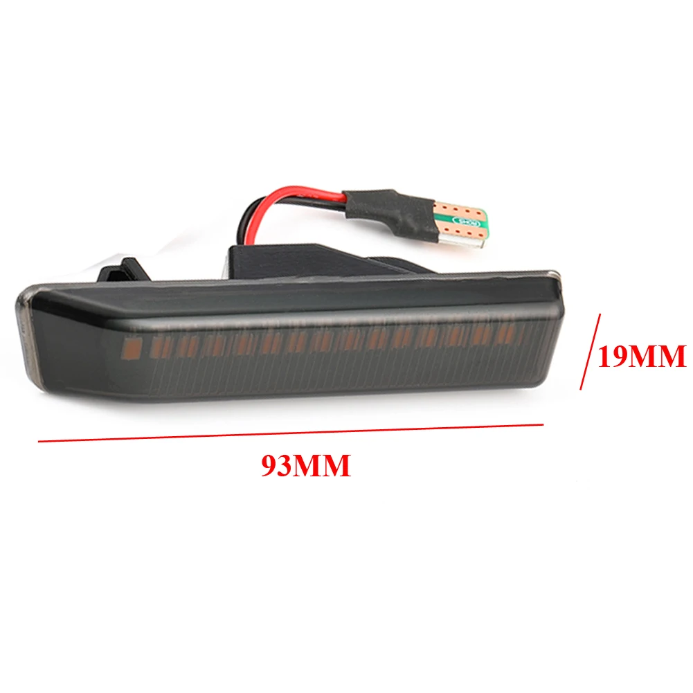 

2pcs Dynamic Led Turn Signal Side Marker Lights Flowing LED Side Repeater Lamps for BMW E36 For BMW X5 E53 for BMW 3 Series
