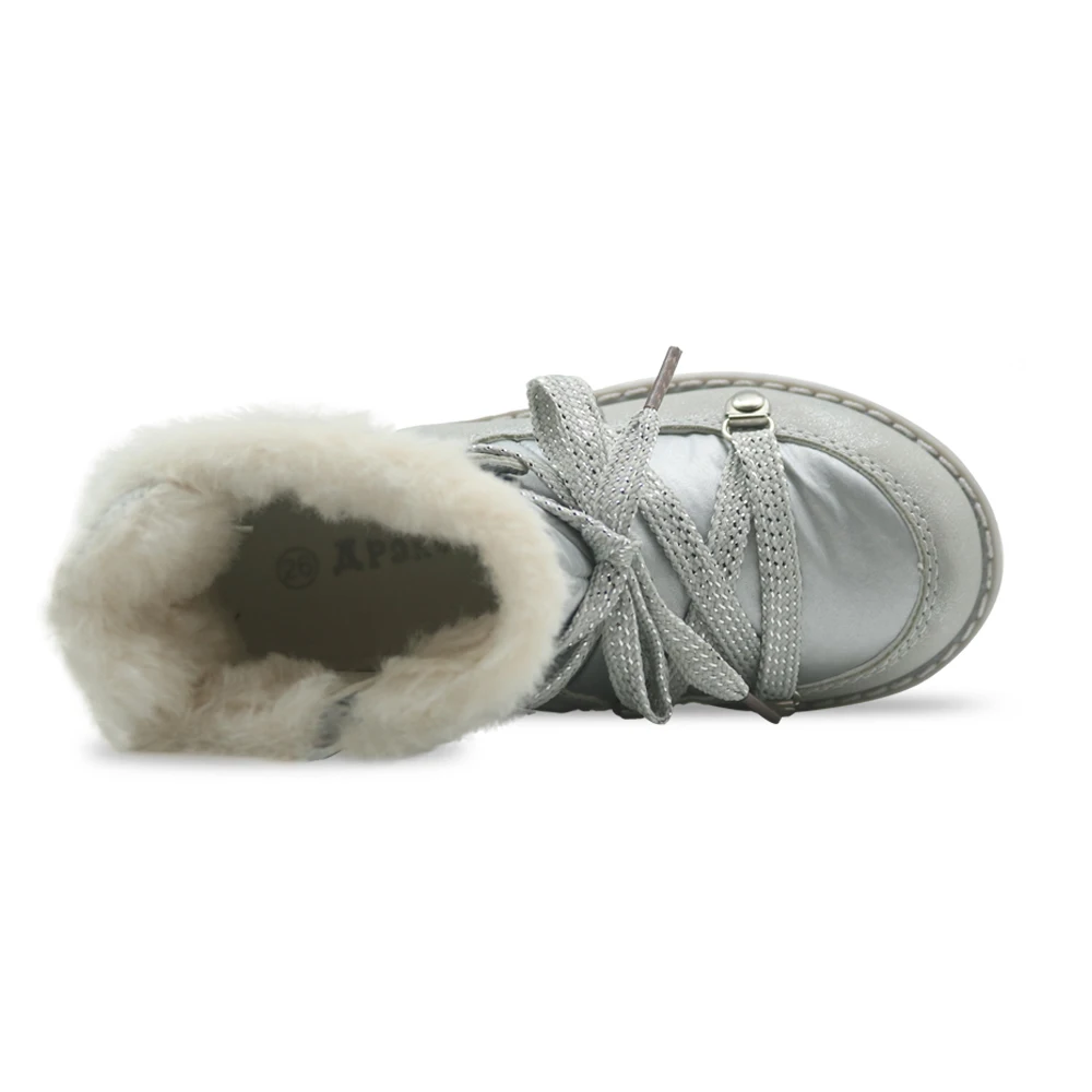 Демисезонные модные короткие ботильоны Apakowa для маленьких девочек классические