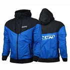 Мужская куртка 2021 CCM с логотипом в уличном стиле, мужская спортивная куртка с принтом на заказ, пальто в стиле панк на молнии для отдыха и колледжа