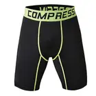 Мужские Компрессионные спортивные термоштаны для фитнеса джоггеры с базовым слоем штаны для тренировок мужские живые эластичные штаны для бега