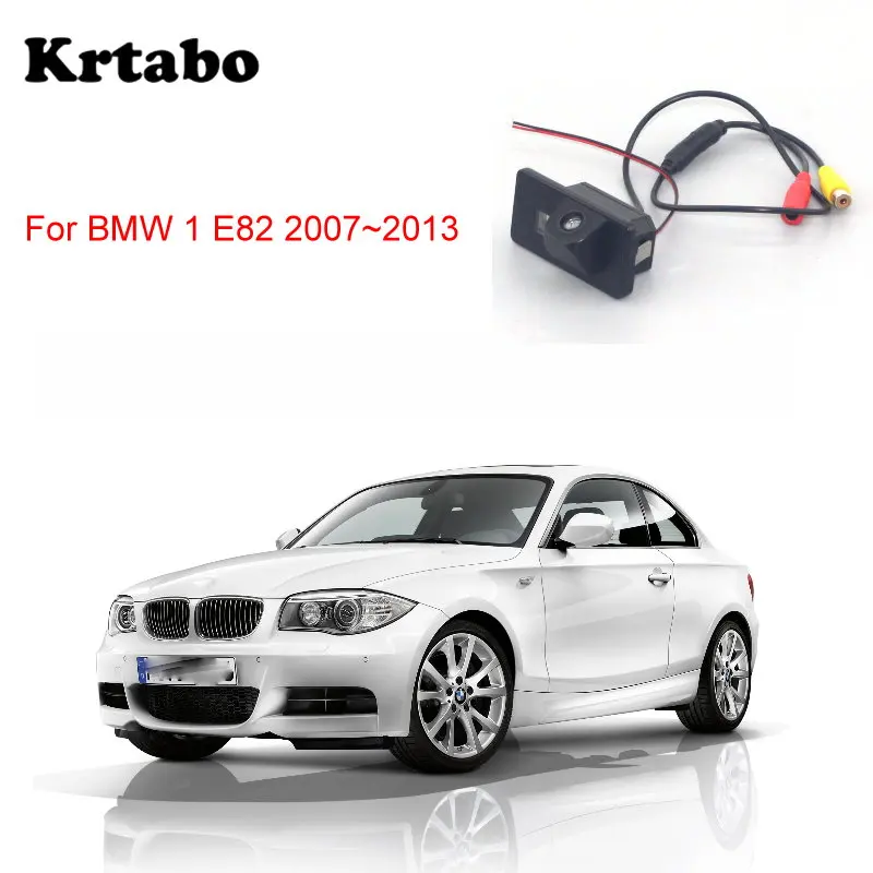 Автомобильная камера заднего вида krtabo для BMW 1 E82 2007 2008 2009 2010 2011 ~ 2013 ночного видения