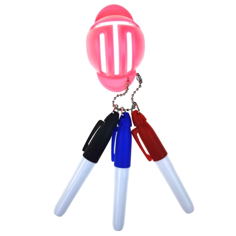 XXFC трехлинейная ручка для гольфа с тремя маркерами тройной трафарет пружинный