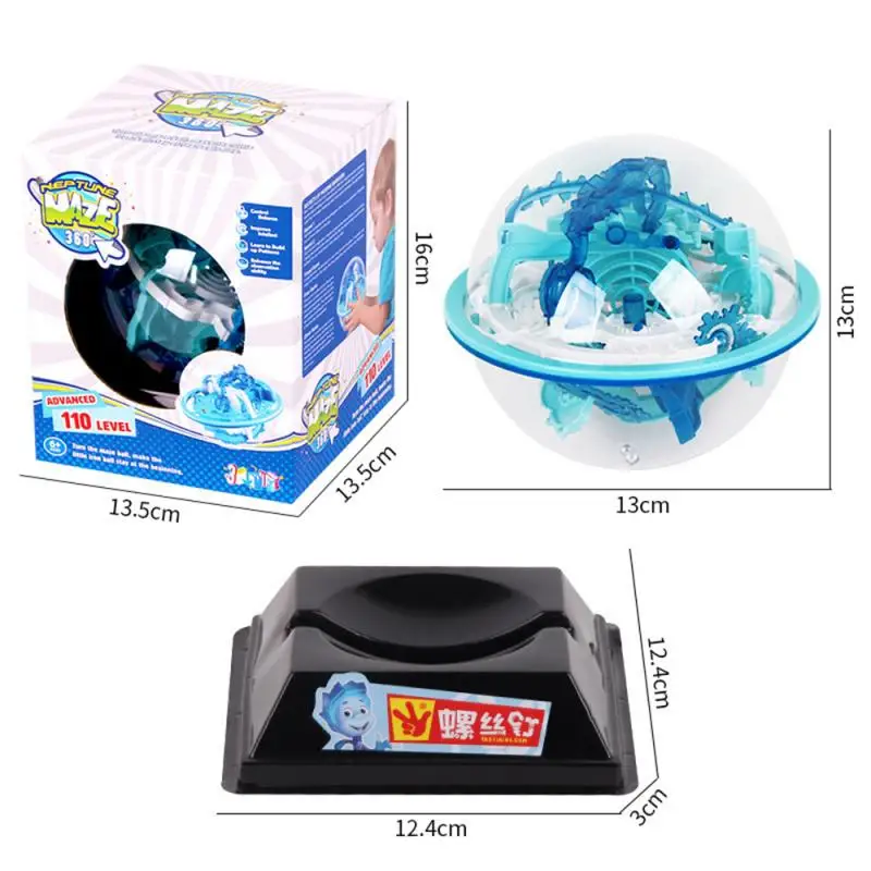 3D Интеллектуальный лабиринт шарик-головоломка для детей и взрослых |