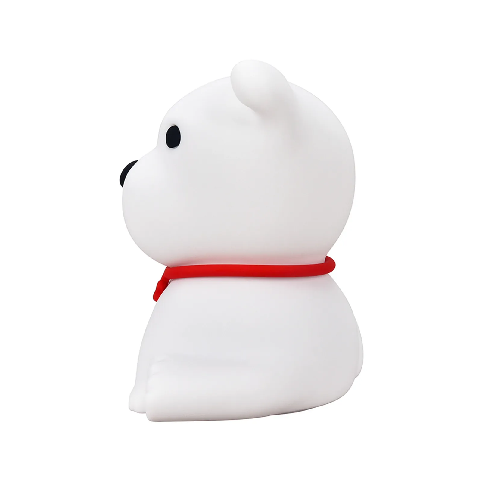 

Puppy Dog Shape Changing Color Light LED USB Rechargeable Silicone Night Light Tap to Control & Change Light Colors EJ