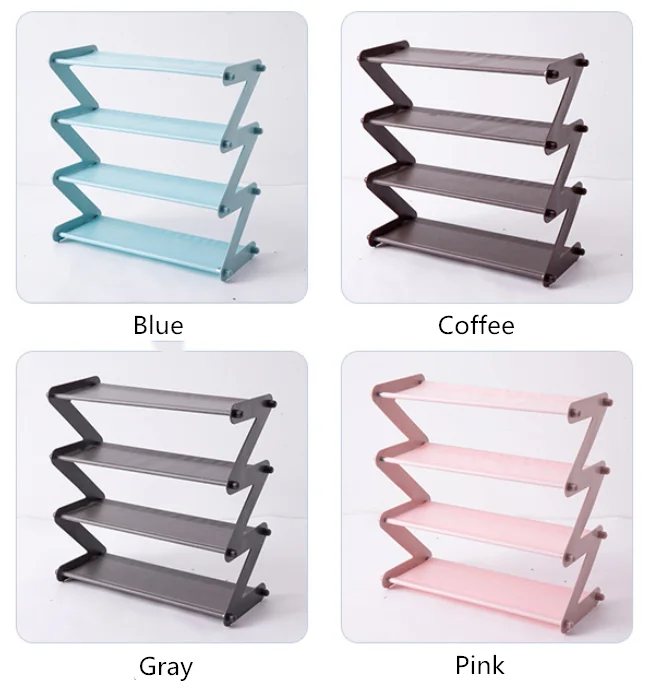 

Multi-Layer Shoe Rack for Shoe Shelf Cupboard Foldable Shoe Organizer Holder Book Shelf Storage Organizers High Heels Rack