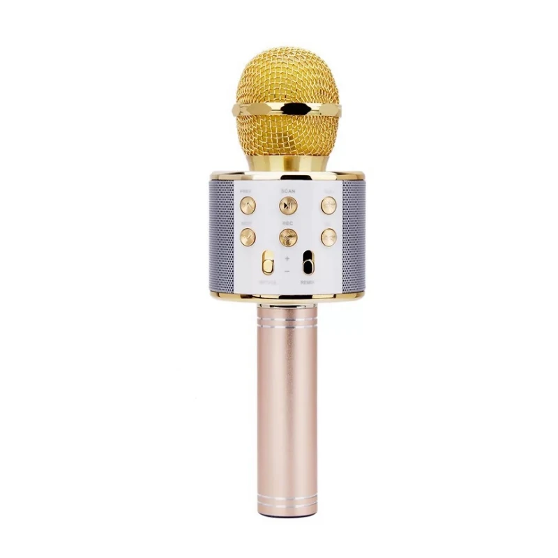 Bluetooth-микрофон для караоке беспроводной микрофон профессиональный динамик