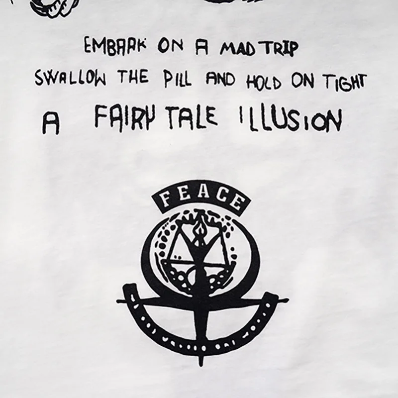 

New 2020 Men Cotton Classic demon mad trip tour T Shirts T-Shirt Hip Hop Skateboard Street T-Shirts Tee Shirt Top kenye #N279