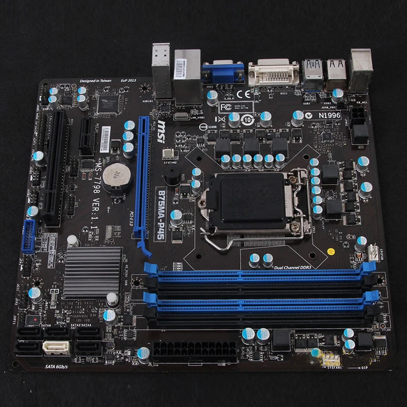 

B75MA-P45 MS-7798 Mainboard Socket 1155 Intel Express Motherboard For MSI For Mainboard Support Intel 22nm Accessories