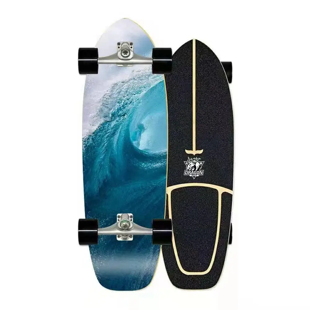 

CX4 Surf Skate Board Maple Deck Cruiser Surfskate Board Complete Outdoor Sport Surfing Sliding Skateboards Land Surfboard