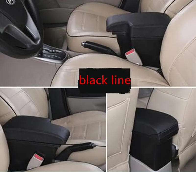 Для Ford Focus 2 подлокотник коробка центральный магазин содержание коробка для хранения Ford focus подлокотник коробка