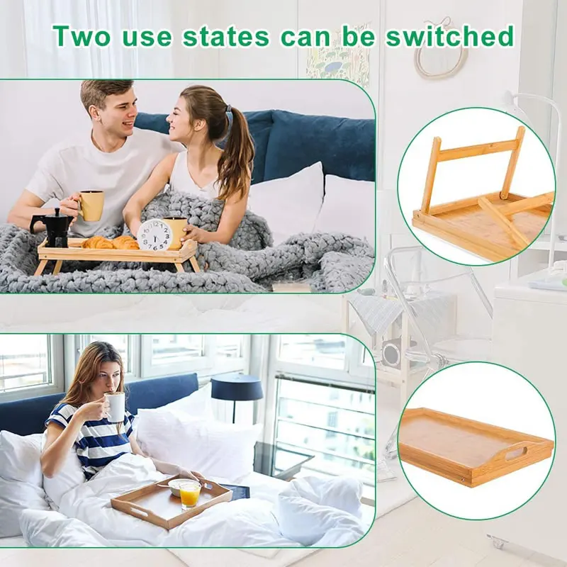 

Nature Bamboo Laptop Table Simple Computer Desk With Fan For Bed Sofa Folding Adjustable Laptop Desk On The Bed