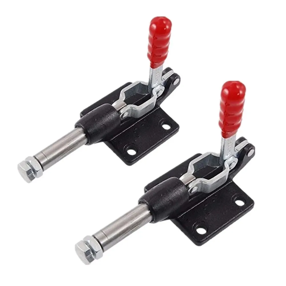 

2 Pcs Push-pull Type Toggle Clamp 305C Tooling Manual Clamp Capacity 227Kg 500Lbs 32mm Elbow Joint Clamp