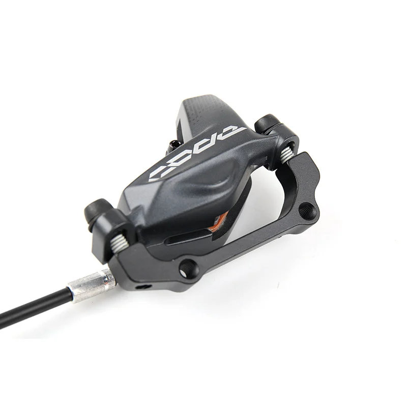 Гидравлический дисковый тормоз SRAM CODE R 4-поршни диффузионное серое переднее и