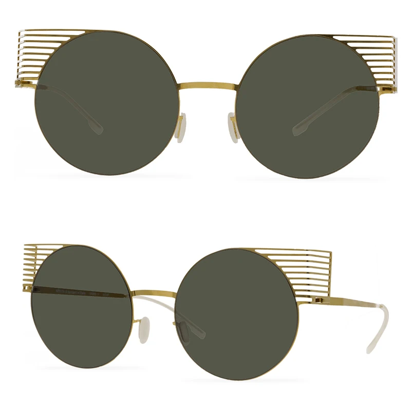 

2021 Модные солнцезащитные очки европейские и американские трендовые круглые солнцезащитные очки в полной оправе