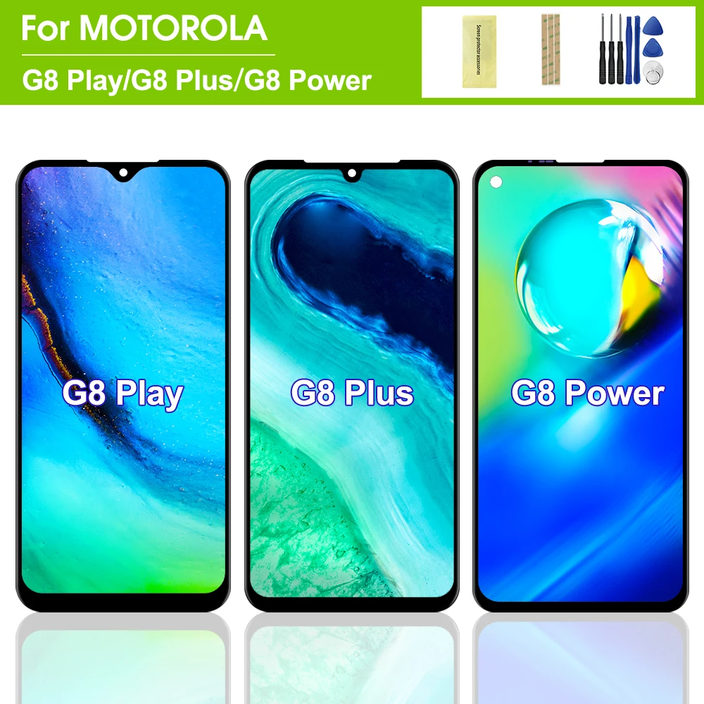 Оригинальный дисплей для Moto g8 play G8 plus Power ЖК с сенсорным экраном XT2019 дигитайзер | Экраны для мобильных телефонов -1005001309322743