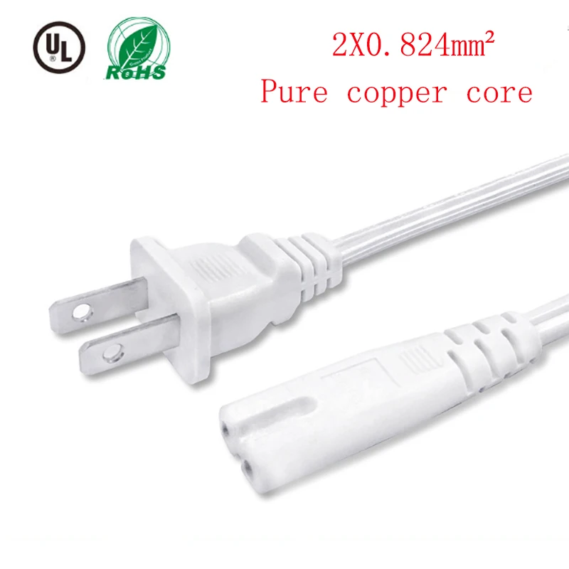 Нам Стандартный в соответствии со стандартом IEC C7 1 5 м чистый Медь Core 2-контактный