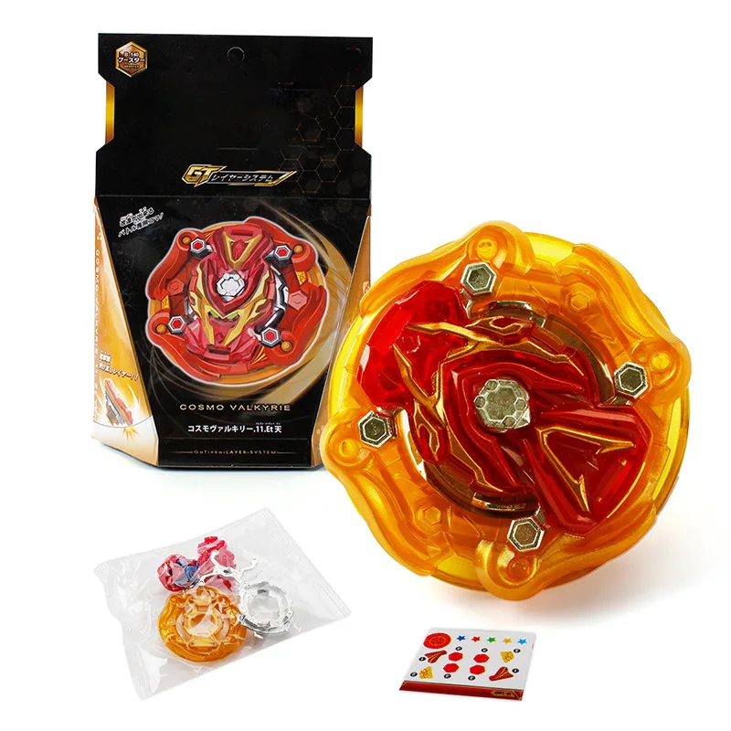 

Gyro Toys Beybleyd Burst GT Metal Fusion Alloy Assemble Spinning Gyroscope with Two-way Wire Launcher Toys for Children