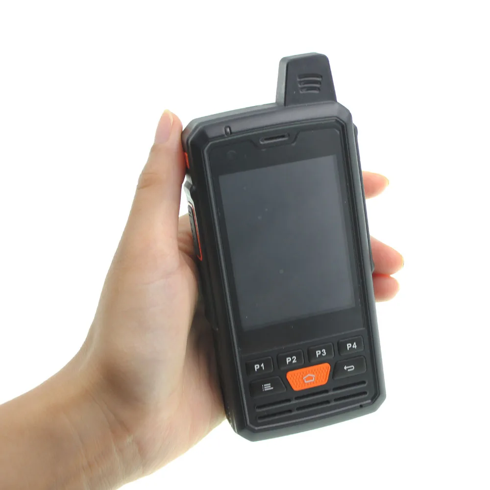 Прочный телефон 4G LTE Android POC, 1 Гб + 8 Гб, аккумулятор 4000 мАч, 2,8 дюйма, Android 6,0, сенсорный экран 2,8 дюйма, рация Zello PTT (art.: 3920c857ea450) - 3920c857ea450