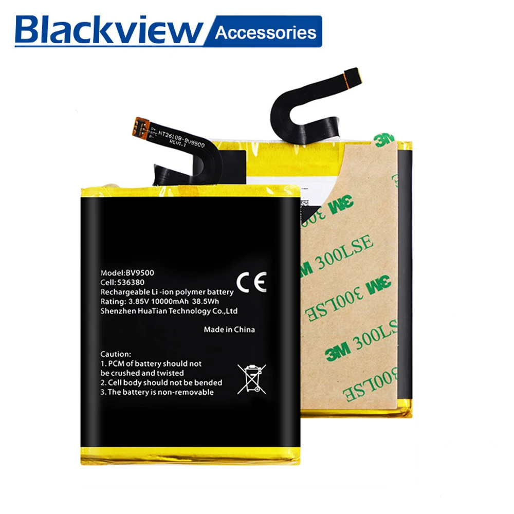Оригинальный аккумулятор для Blackview BV9500 Pro plus 10000 мАч аккумулятор|Аккумуляторы