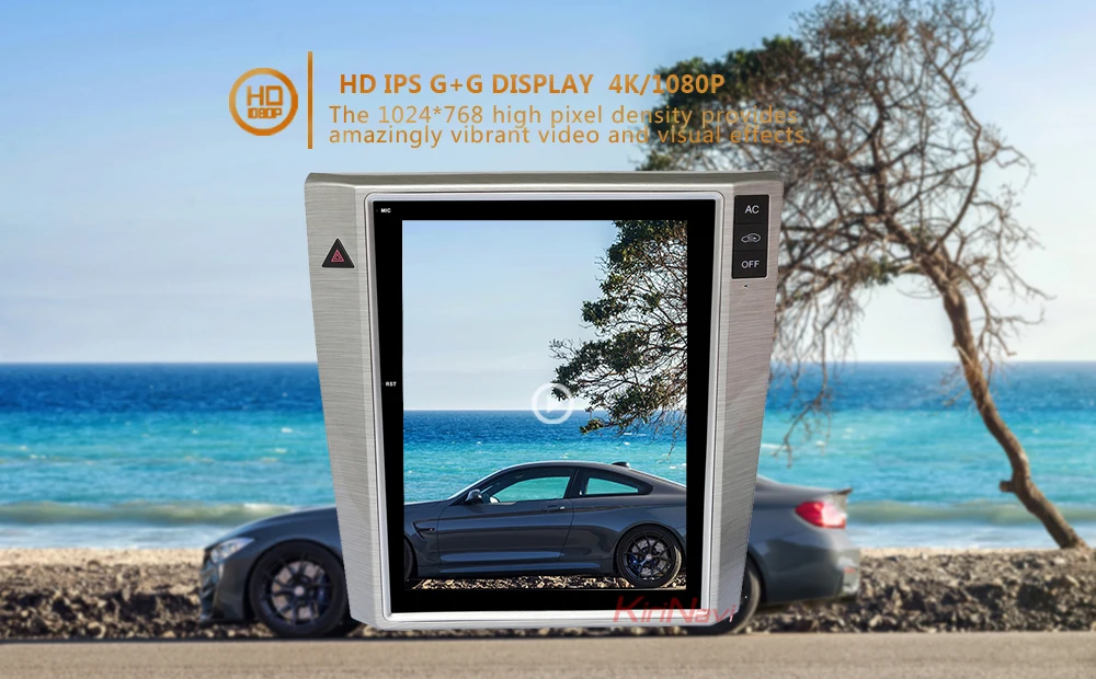 KiriNavi 10,4 ''вертикальный экран Tesla стиль 1 Din Android 8,1 Автомагнитола для Volkswagen VW Magotan Passat CC автомобильный dvd-плеер gps
