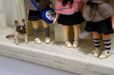 Новые Кожаные Туфли [2 8 см] Blyth Ретро туфли OBshoes (подходят для Lati licca jerfish BJD Pullip mmk
