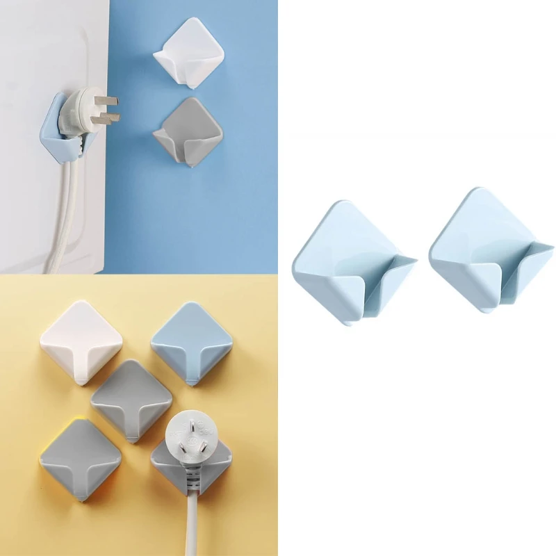 

2 шт., настенный самоклеящийся держатель для кабелей, USB