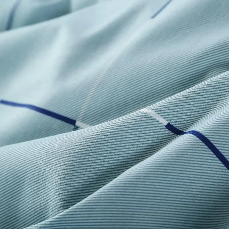 Комплект постельного белья из 100% хлопка и сатина пододеяльник простыня подушка