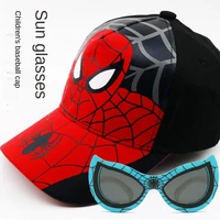 disney marvel childrens baseball cap boy spiderman cartoon image multiple styles adjustable childrens hats send sunglasses