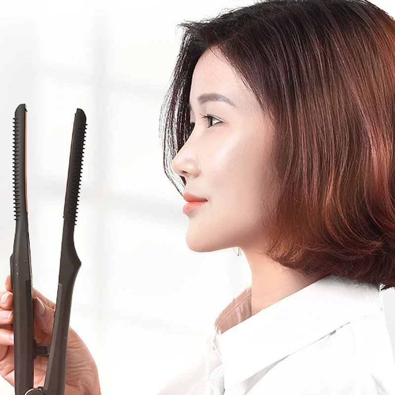 Ультра-тонкий выпрямитель для волос бигуди Профессиональный керамический