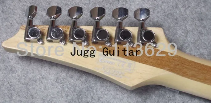 Электрическая гитара JS2140 Joe Muscle Car оранжевая Floyd Rose Tremolo Bridge 3 красных пикапа