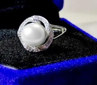 T710 flash 925 серебряное кольцо циркониевое кольцо|Кольца| |