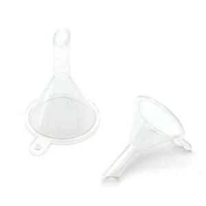 10 шт.лот мини маленькая воронка пустая бутылочка Упаковочный Инструмент для путешествий пластиковые мини маленькие воронки для E жидкости разделитель эфирного масла