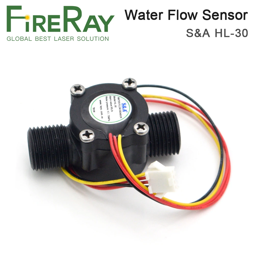 FireRay S & реле протока воды Сенсор HL 30 крепление для камеры охладитель CO2 Лазерная