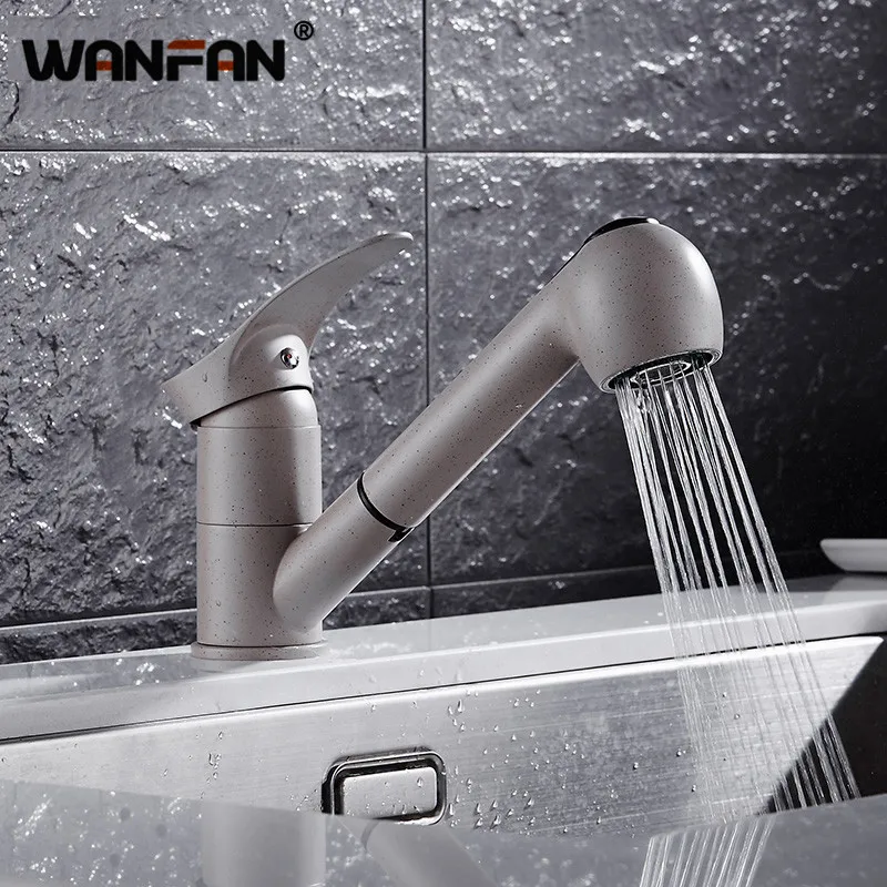 Смесители для кухни вытяжные краны с распылителем поворотный кран на 360 градусов