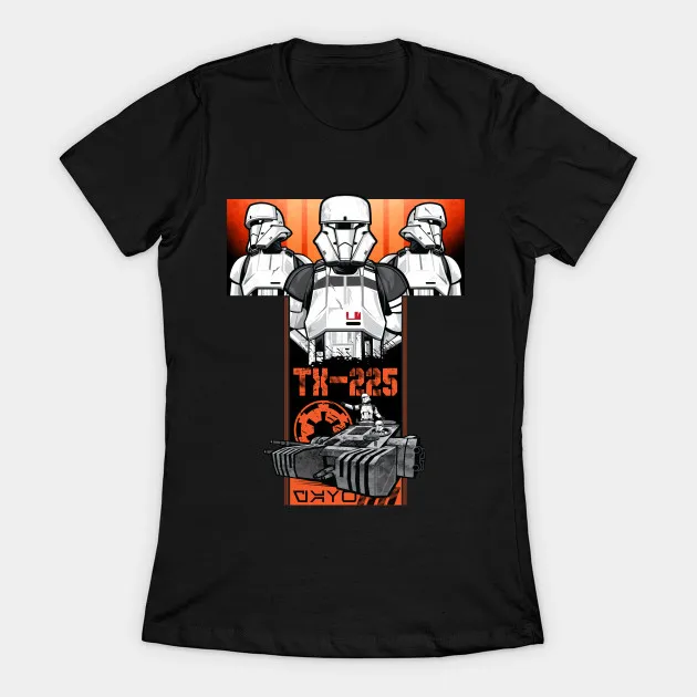 

Imperial Combat Assault Tank Women's T-Shirt The TX-225 Was A Track-propelled Ground Assault Vehicle Used By The Galactic Empire