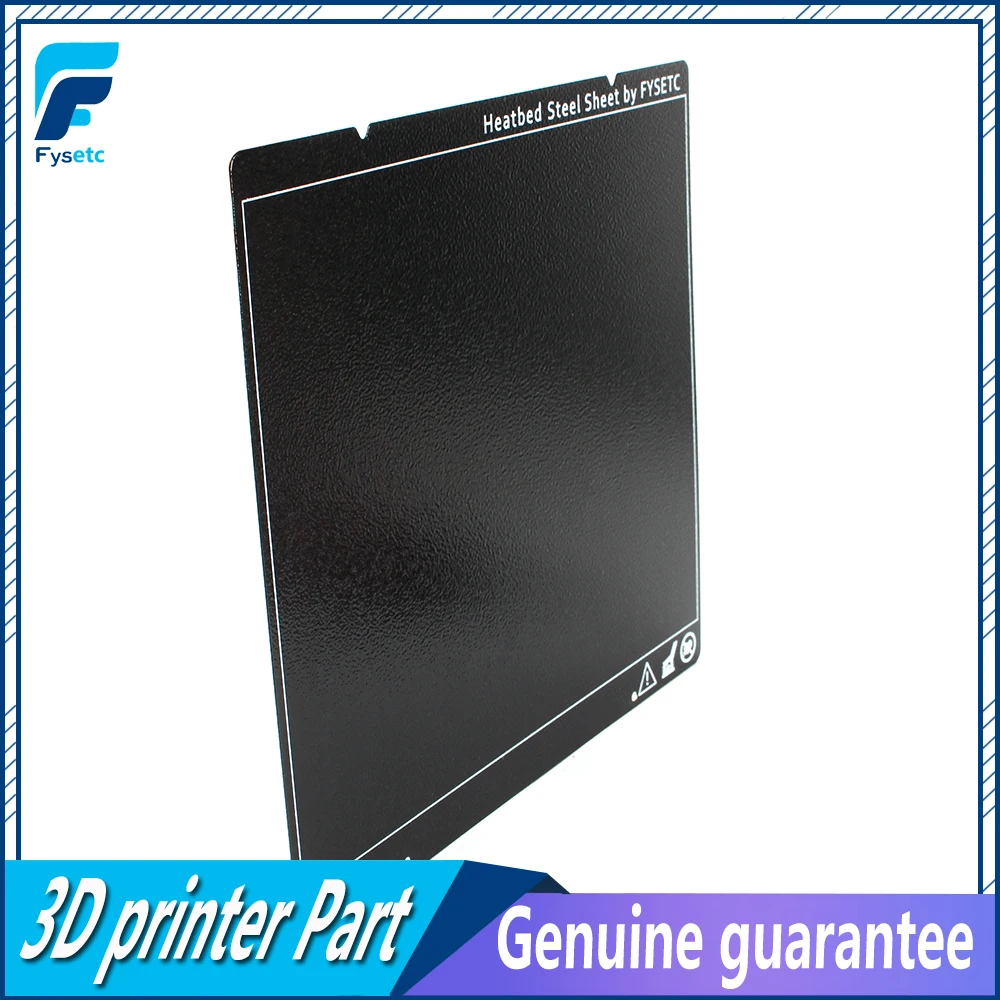 

Prusa i3 MK3 MK52 Black Double Sided Textured PEI Spring Steel Sheet Powder Coated PEI Build Sheet For Prusa i3 MK3S VORON SW